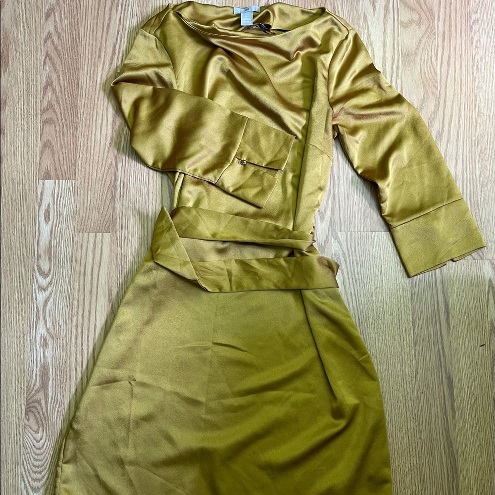 H&M Gold Dress